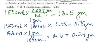 Isotonicity [upl. by Gipps]