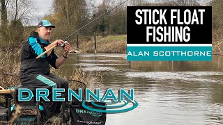 Stick Float Fishing  Alan Scotthorne  Match Fishing [upl. by Elleira]