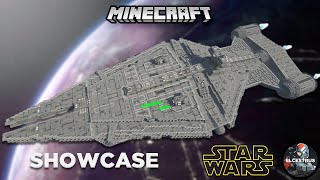 Imperial Arquitensclass command cruiser  Minecraft Star Wars showcase 11 Scale [upl. by Reeba740]