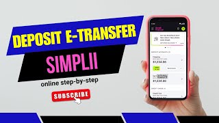 How to Deposit to etransfer Simplli [upl. by Akilat]