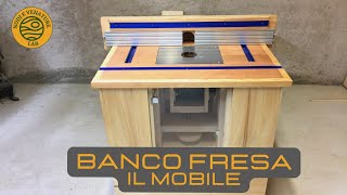 BANCO FRESA  COME FARE IL MOBILE  fai da te [upl. by Kcirdderf]