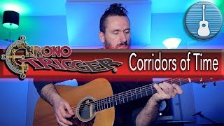 Chrono Trigger  quotCorridors of Timequot Acoustic Guitar and Drums Cover [upl. by Rees]