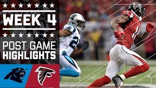 Panthers vs Falcons  NFL Week 4 Game Highlights [upl. by Alyel672]