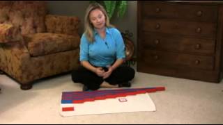 Montessori Math Lesson  Number Rods [upl. by Colombi]