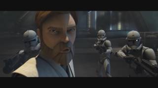 The Clone Wars  General Grevious Attacks Obi Wans Fleet [upl. by Rana]