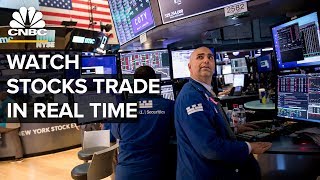 Watch stocks trade in real time after Dows third worstday ever– 3172020 [upl. by Eads505]