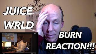 THERAPIST REACTS to Juice Wrld Burn [upl. by Carrington]