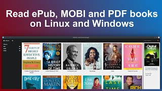 The best epub reader for linux windows and mac Check out csBooks [upl. by Arther]