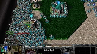 WARCRAFT III The Frozen Throne  EMPEZAMOS CON LOS CUSTOM MAPS  FOOTMAN WARS Gameplay Español [upl. by Naesed467]