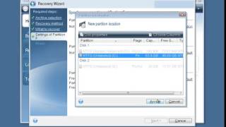 Partition Recovery Using Acronis True Image Bootable Media [upl. by Sutherlan]