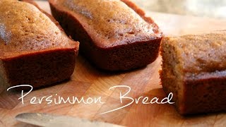 How to Make Persimmon Bread  rachel republic [upl. by Enamrahs]