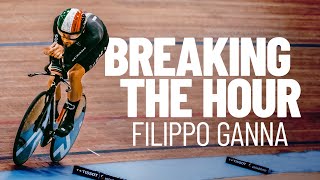 Breaking the Hour Filippo Ganna [upl. by Slavic]