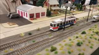 Tom Lederers HO Trolley Layout [upl. by Havard]