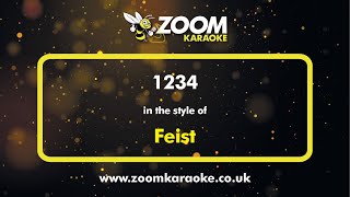 Feist  1234  Karaoke Version from Zoom Karaoke [upl. by Omolhs]