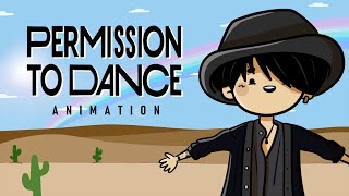 BTS Animation  Permission To Dance [upl. by Abrahams]