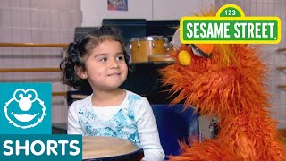 Sesame Street Drumming School  Murray Had a Little Lamb [upl. by Esoranna]