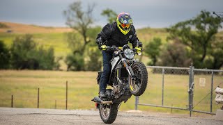 Racer X Films 2019 Husqvarna Svartpilen 401 Review [upl. by Leanna]