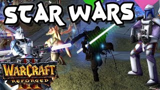 Warcraft 3 Reforged  Custom  Star Wars Footies [upl. by Claudette]