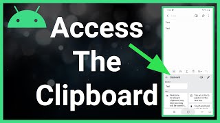 How To Find The Clipboard On Android [upl. by Jochebed466]