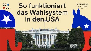 Electoral College Wahlmänner Das USWahlsystem erklärt  USWahl 2020 [upl. by Assirem932]