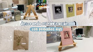 decorando mi habitación con pequeños DIY  aesthetic DIY ft SheinaArt [upl. by Nylassej]