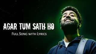 Agar Tum Saath Ho   Slowed  Reverb  Lyrics  Tamasha  Use headphones🎧🎧 [upl. by Downe]