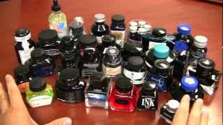 Using Bottled Ink Fountain Pen 101 [upl. by Burris948]