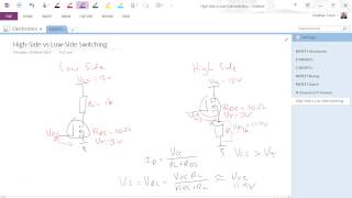 MOSFETs HighSide vs LowSide Switching [upl. by Onitselec]