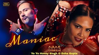 MANIAC  Bonus Track  fromquot Glory  I AM A MANIAC  HONEY SINGH NEW SONG​ esha HydraMusicSong [upl. by Yukio955]