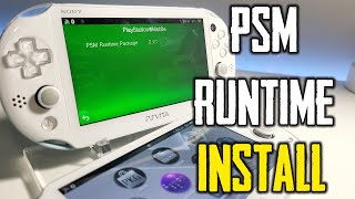 PS Vita Hacks How To Update PSM Runtime  Setup For Ported Games  2021 Tutorial Full Guide [upl. by Silsbye]