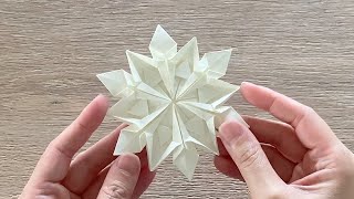 Paper Snowflake  Christmas Snowflake ❄️ [upl. by Andrey]