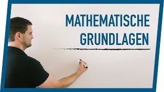 Mathematische Grundlagen Quermix  Mathe by Daniel Jung [upl. by Shaefer]