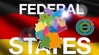 STATES Bundesländer of GERMANY EXPLAINED Geography Now [upl. by Ranilopa]