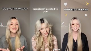 You Sing Melody CHALLENGE HARD  Tiktok Compilation [upl. by Sanyu611]