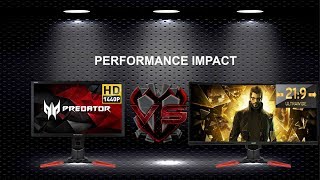 2560x1440 VS 3440x1440 Gaming Performance Impact [upl. by Lejna]