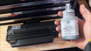 Toner refill Samsung Printer Xpress Series M283x [upl. by Nevag]