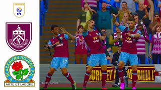 Burnley v Blackburn Highlights  EFL Championship 202425 [upl. by Zetnas]