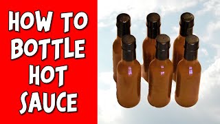 How To Bottle Hot Sauce [upl. by Arch]