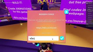 Roblox Island Of Move Event ALL CODES [upl. by Nilknarf]