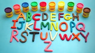 Play Doh ABC Song And Rhymes  Learn Alphabets [upl. by Glenn273]