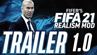 FIFERs FIFA 21 REALISM MOD 10 TRAILER BIGGEST MOD EVER [upl. by Sices]