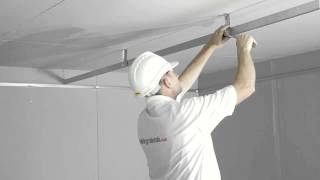 How to Install an MF Plasterboard Ceiling [upl. by Rosenfeld]