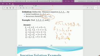 Recurrence RelationsSequences [upl. by Ecnahc659]