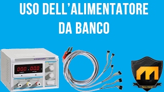 STRUMENTI DI LABORATORIO Funzionamento alimentatore da banco [upl. by Reyotal924]