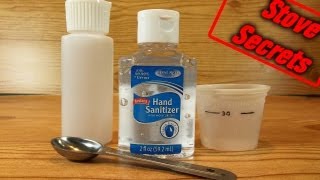 How To Distill Hand Sanitizer Into Alcohol Fuel [upl. by Ketchum137]