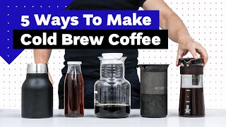 How To Make Cold Brew Coffee At Home [upl. by Romalda793]