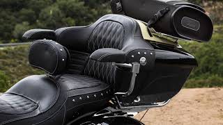 Rider Backrest Pad  Indian Motorcycle [upl. by Animrac785]