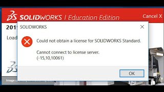 How to fix Solidworks installation error  Cannot connect to Licence server [upl. by Romonda]