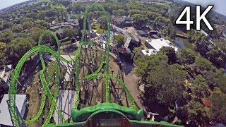 The Monster front seat onride 4K POV Adventureland Iowa [upl. by Eedissac]