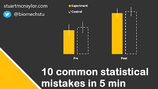 Ten Statistical Mistakes in 5 Min [upl. by Islek]